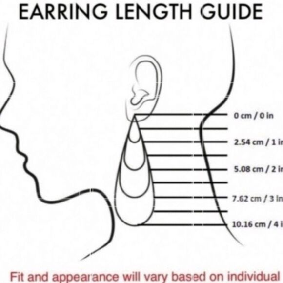 New Lemon Crystal & Glass Rhinestone Earrings - Picture 8 of 9